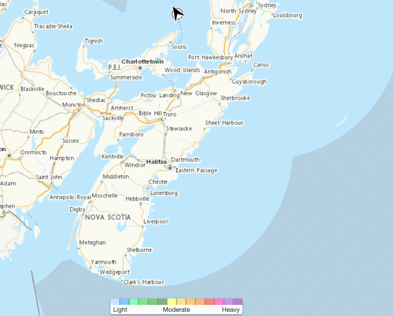 Nova Scotia Radar